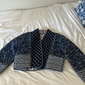 NWT - Reversible mango jacket!